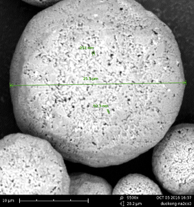 纳米多孔表面中空碳酸钠